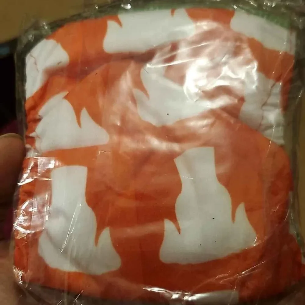 Printed male pet washable diaper set of 3